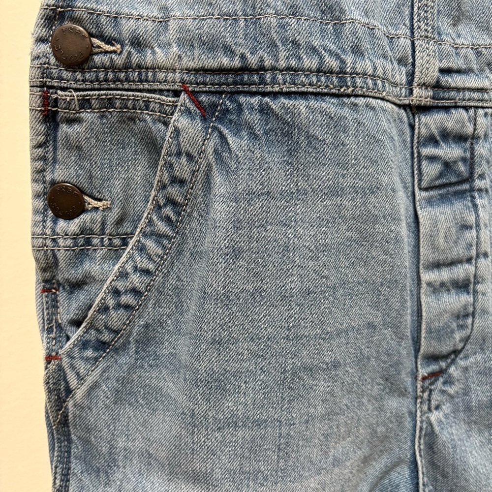 We the Free Ziggy Denim Overalls Size 25 - Picture 6 of 9